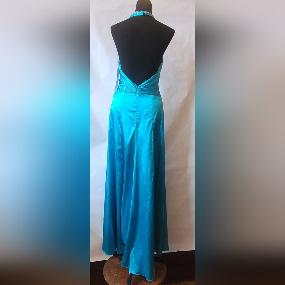 Showtime Collection Satin Formal Dress - Picture 7 of 7